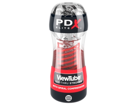 PDX Elite ViewTube Masturbador Transparente PIPEDREAM EXTREME