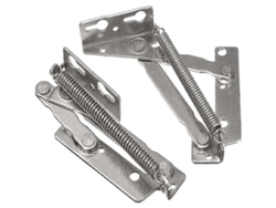 Casquillo De Resorte De Acero Inoxidable Para Gabinetes Con Ángulo De Apertura De 80 Grados, Par Completo Para Muebles