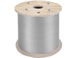 Cable de acero inoxidable 304 7x19 1/4 61m Alta Resistencia Tekmaquinas