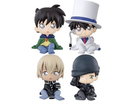 Set de Figuras OEM Detetive Conan (4 unidades - 12 - 13cm)