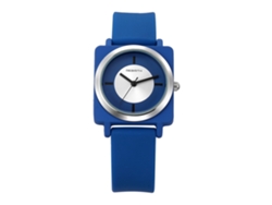 Reloj de cuarzo para mujer con diamantes de imitación y brazalete de acero inoxidable - Moda (Champán)