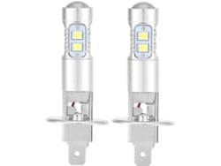 Omni-kit De Lâmpadas Led H1 6000k Branco Super Brilhante 100w 1800lm Para Faróis De Baixo Consumo E Fácil Instalação