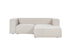 Sofá de 2 plazas BELIANI Vernon de Poliéster Beige 236x175x68