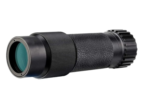 Monocular para Adultos HD 12X50, Telescopio Monocular de Alta Definición con Prisma Bak-4, Ideal para Visión Nocturna - Negro