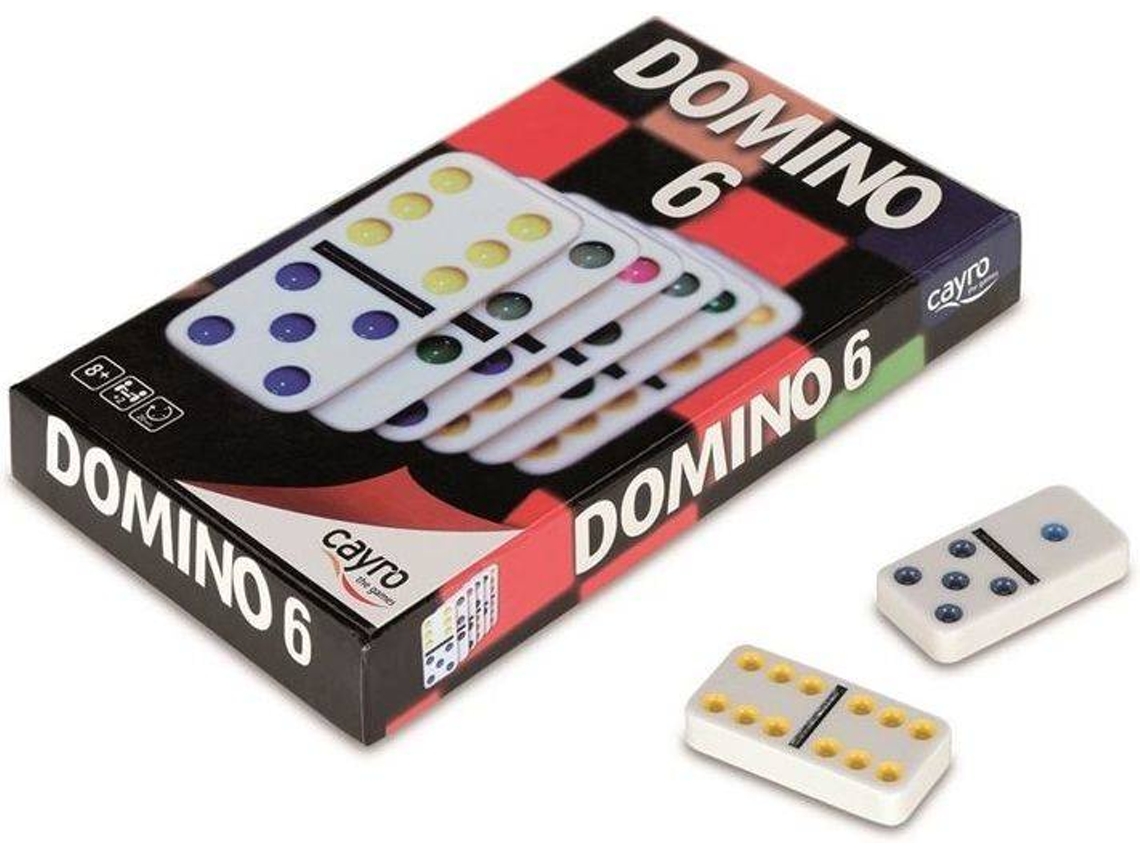 Juegos de Mesa CAYRO Dominó Colores Doble 6