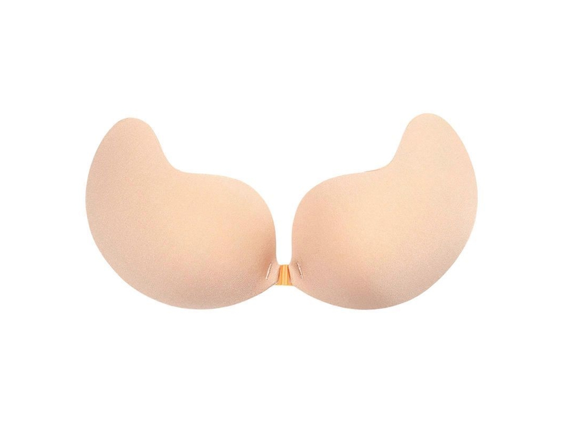Sujetador Adhesivo Invisible Silicona Para Vestidos Sin Espalda Push Up Tono Claro Reutilizable D Tono De Piel Clásico