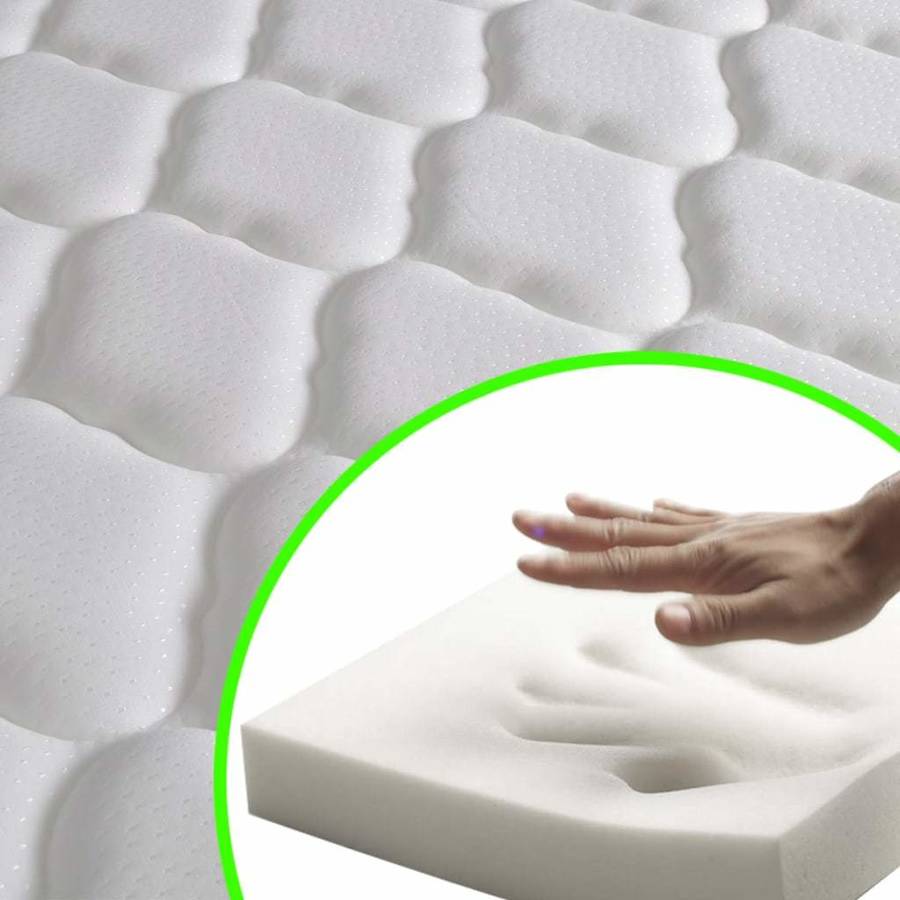Vidaxl Espuma 200x120x17cm altura 17cm 200 120 17