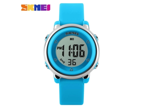 Relojes digitales para niños para niñas Reloj de pulsera deportivo impermeable Relojes de pulsera multifuncionales-Azul VEANXIN