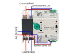 Selector de transferencia automática 2p 100a 20d26n | Sin marca
