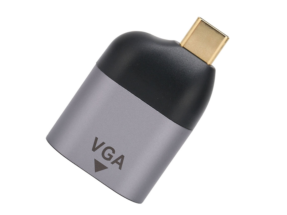Adaptador USB C a VGA, convertidor de vídeo multipantalla