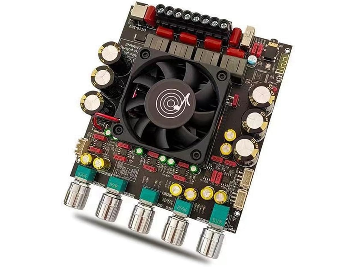 Placa Amplificadora De Potencia Digital Bluetooth 5.1 As21p 2.1