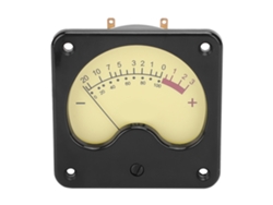 Amplificador de potencia portátil Meter Vu TR-57-S0346 con luz de fondo y medidor de nivel de sonido para el hogar y el coche.