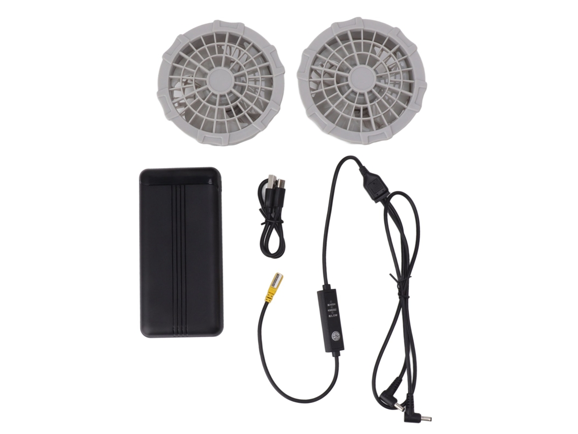 Vestido Con Aire Acondicionado, Ventilador De Repuesto, Batería De 7,4 V, 20000 Mah, Usb 5 V Para Trabajos Al Aire Libre.