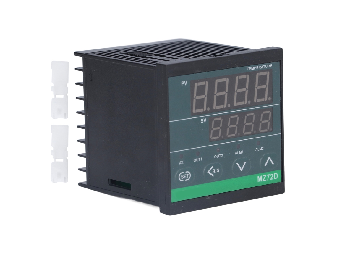 Regulador De Temperatura Digital Termostato Relé Ssr 2 Salidas Controlador Pid Mz72d 200‑240v