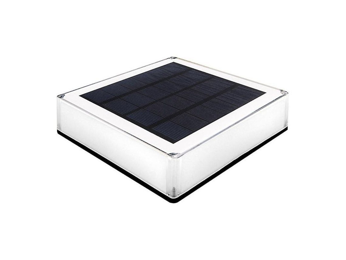 Lámpara De Columna Solar Led Moderna Para Exteriores, Resistente Al Agua, Con Faro Delantero.