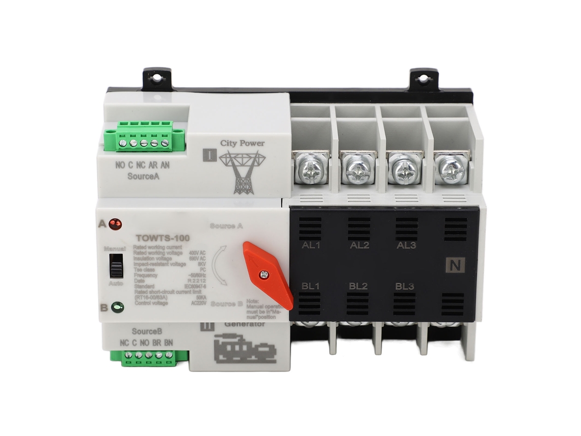 2026horizon-interruptor De Transferencia Automática De Doble Potencia 4p 100a 400v Ac Para Metalurgia