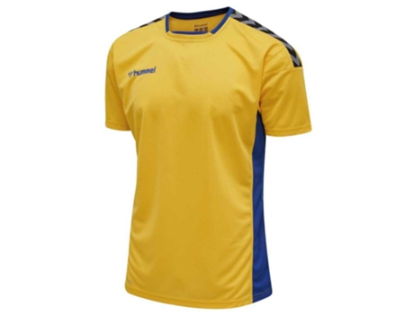 Camiseta de Hombre para Fútbol HUMMEL Authentic Poly Amarillo (M)
