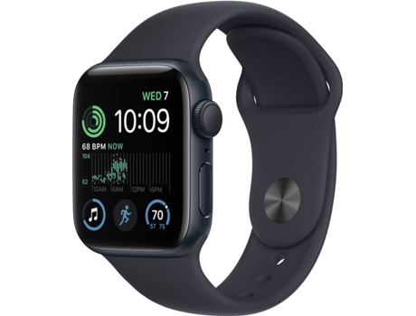 APPLE Watch SE GPS 40 mm Medianoche con Correa Deportiva Medianoche