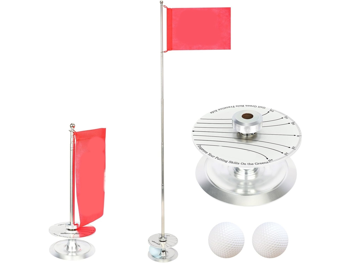 Juego De Entrenamiento Para Putter Con Orificio Para Bandera