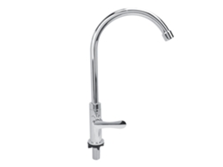 Grifo De Cocina Y Baño G1/2in Cromado Giratorio De 360° Material: Aleación De Zinc