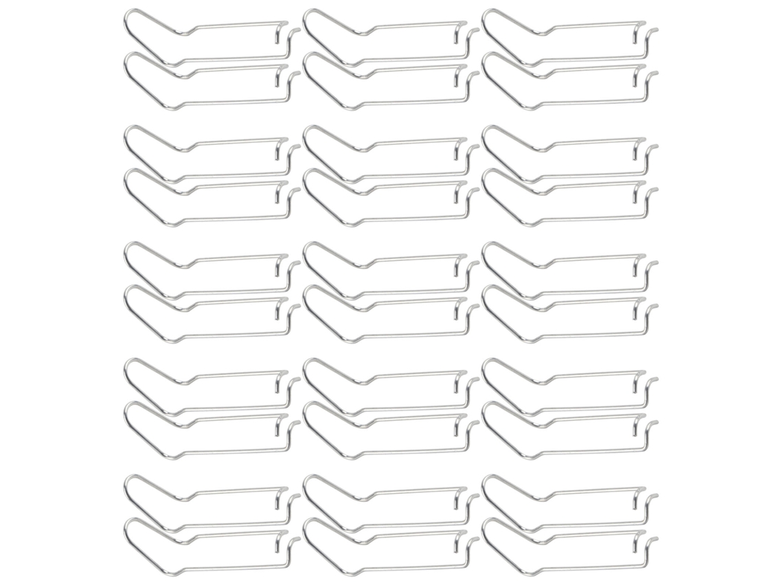 30 Clips De Resorte De Acero Inoxidable Para Soporte De Plantas, Jardín, Invernadero, 16 Mm De Diámetro.