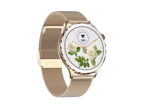 Ak43 Smartwatch Realizar/Aceptar Llamadas Ip67 Oro Rosa VEANXIN