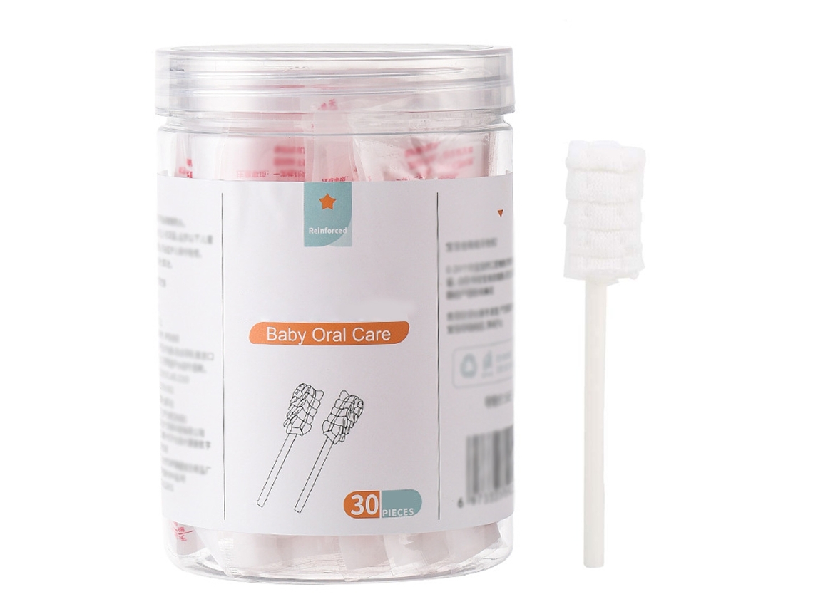 VVJIJILLY Escova De Dentes Macia Para Bebê, Limpeza Oral Para Recém Nascidos, Escova De Língua, Gaze E Cotonete Para Bebês