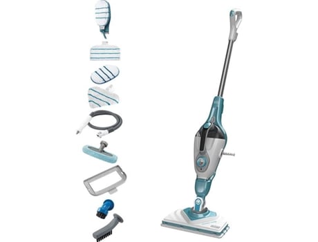 Limpiador trapeador a vapor 1600w azul BHSM166DSMQS - BLACKDECKER