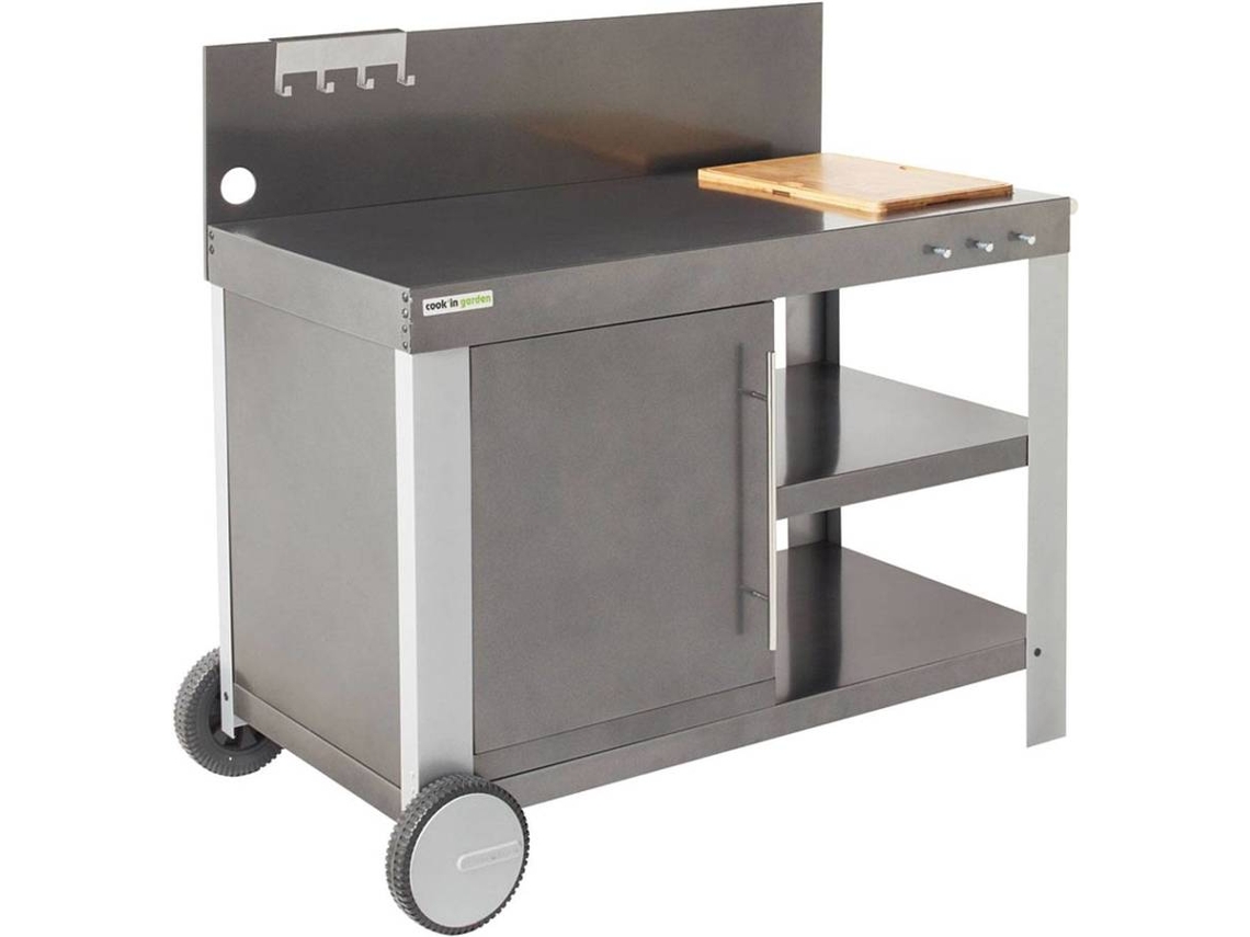 Carrito Exterior COOK IN GARDEN Nova Xl (Gris - 122x65x105cm)