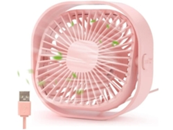 Mini ventilador Yizhood (3 velocidades, 5 W, diámetro 13 cm)