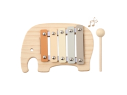 (Xilófono de elefante) Juguete musical Instrumento musical para niños Xilófono de tambor de ardilla marabú