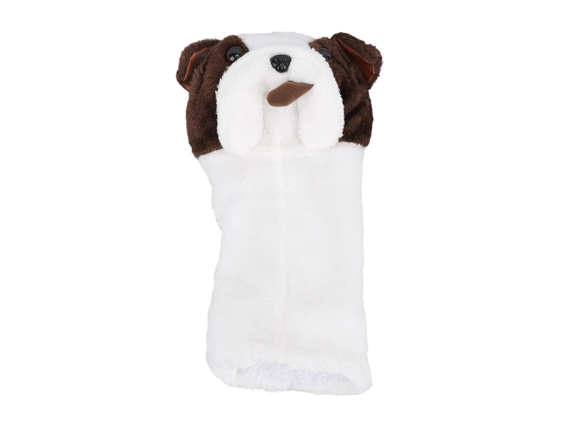 2026-tapa Para Cabeza De Palos De Golf Adorable Perro Cartoon De Pelo Suave Lavable Con Forro Grueso Y Antichoque Protector