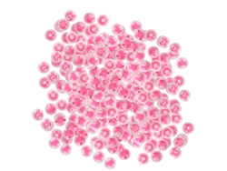 Cuentas De Resina Rosa Brillante De 8 Mm, Suministros Para La Fabricación De Joyas Diy, Pulseras Y Accesorios.