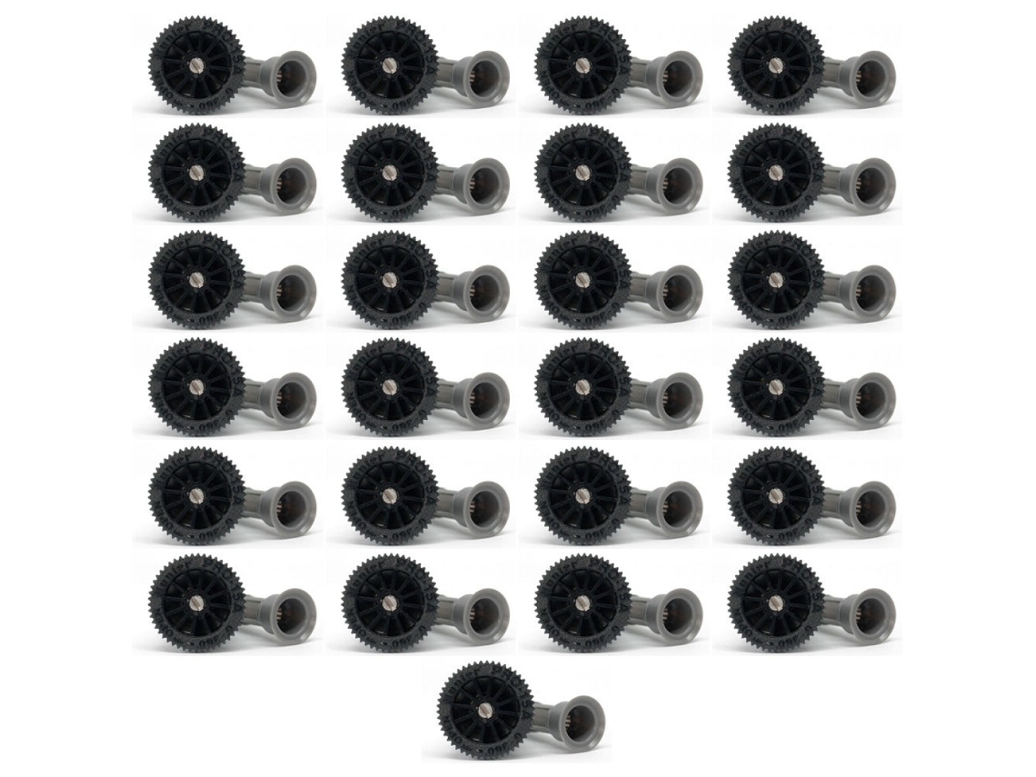 Tobera difusores 15A HUNTER. Alcance 4,60 mts. Pack de 25 Tobera HUNTER 15A. Características: Presión: 1 a 2,1 bares. Alcance: 4,60 mts Ajuste del