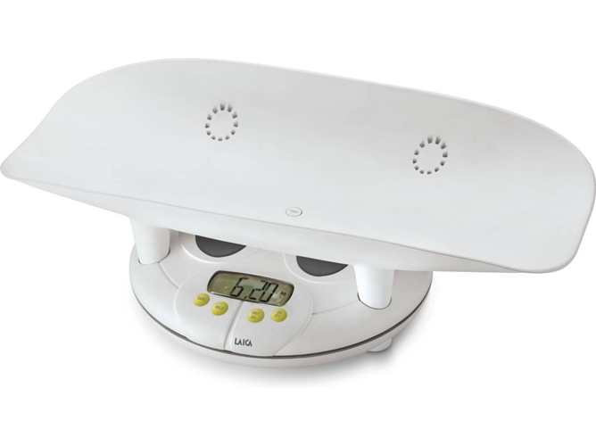 Báscula Digital de Bebé LAICA PS3004 (Blanco)