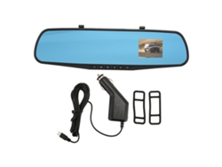 Espejo Retrovisor Con Cámara Frontal Y Grabadora De Video Full Hd 1080p De 2.4 Pulgadas Para Automóvil, Camión Y Suv.