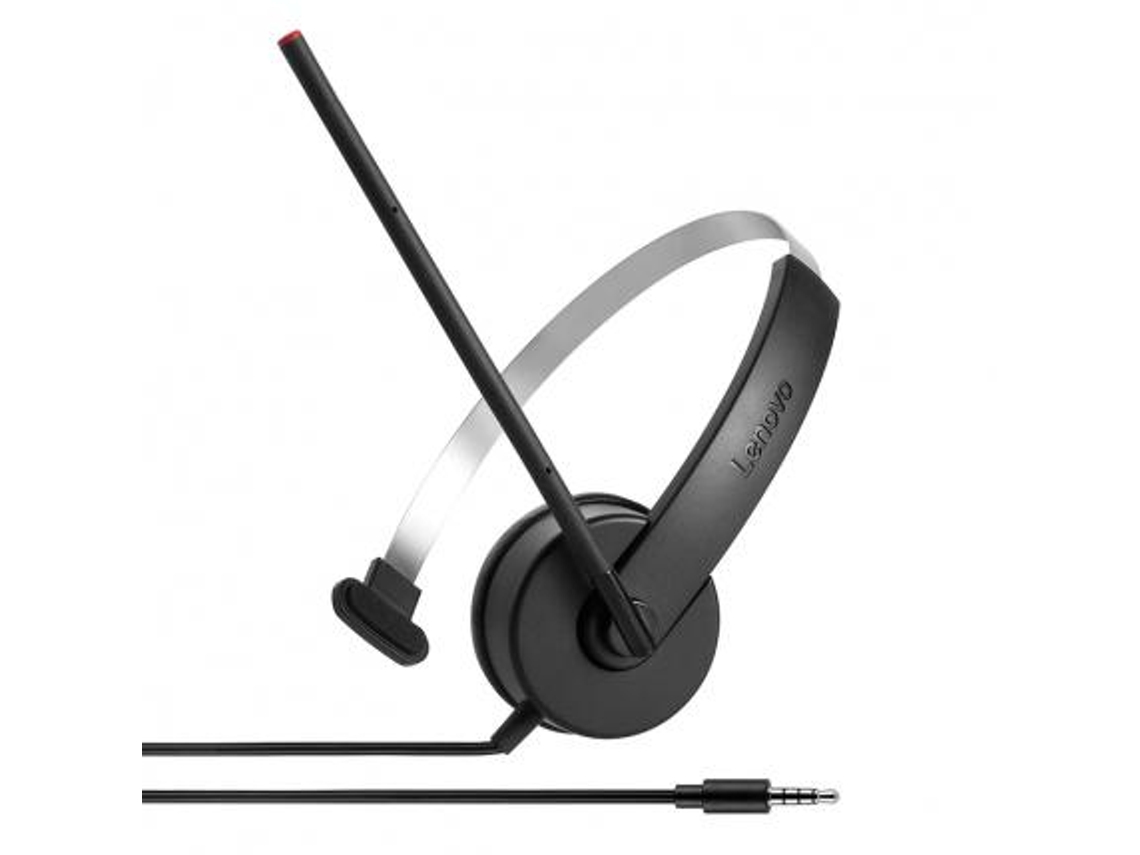 Diadema analógica estéreo Lenovo Diadema negra