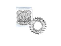Goma para el cabello INVISIBOBBLE Slim Crystal Clear 3 un.