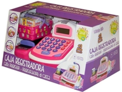 Caja Registradora de Jugar TACHAN Registradora Rosa (Edad Mínima: 4 Años - 15 x 30 x 19 cm)