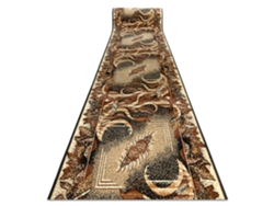 Alfombra de Pasillo Bcf Hoja de Agave Beige 100 cm