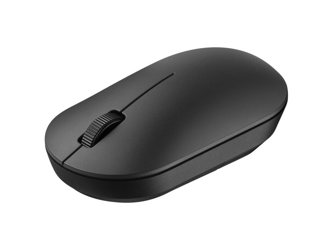 YIZHOOD Mini ratón portátil para juegos de oficina, óptico inalámbrico, 1000DPI, 2,4 GHz, para PC, portátil, juegos, negro