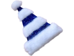 Gorro de Papá Noel tejido a mano SFUSHOS