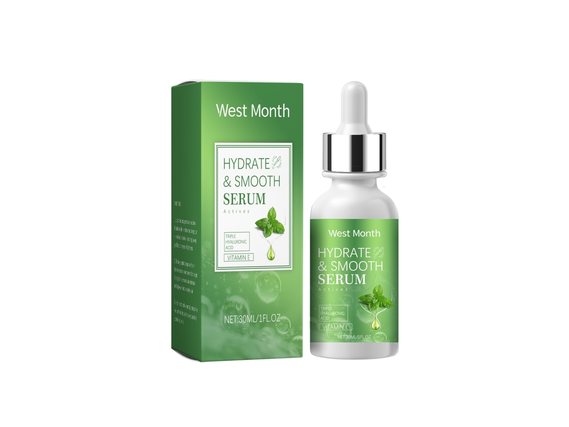 Sérum hidratante con ácido hialurónico, sérum facial hidratante, iluminador y reafirmante, 30 ml.
