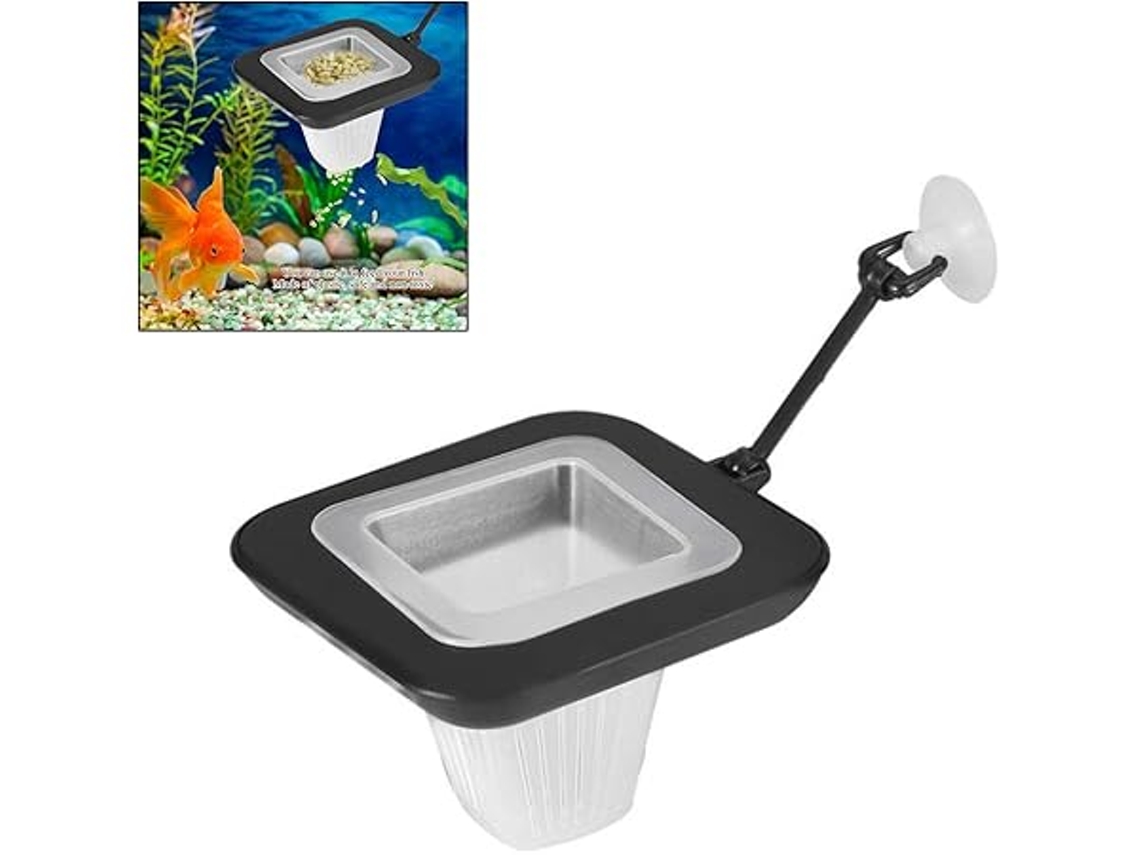 Anillo De Alimentación Para Acuario, Colador De Plástico Con Ventosas, Ideal Para Larvas De Mosquito, Ergonómico, Para Uso Diario.