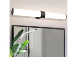 Espejo de pared LED 15w 60cm Blanco Neutro 4000k Negro Nettlife