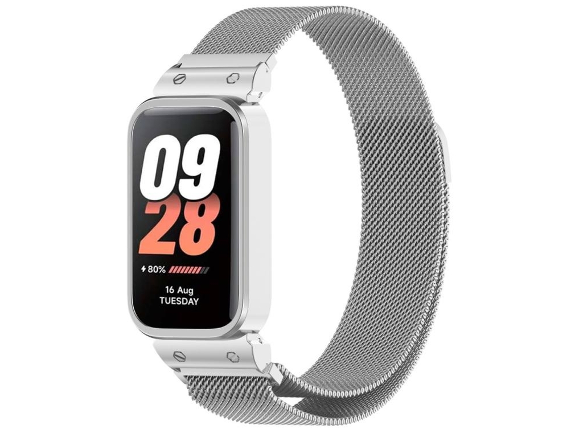 Correa para Redmi Band 2 / Xiaomi Smart Band 8 - Milan Magnetic - Bisel integrado