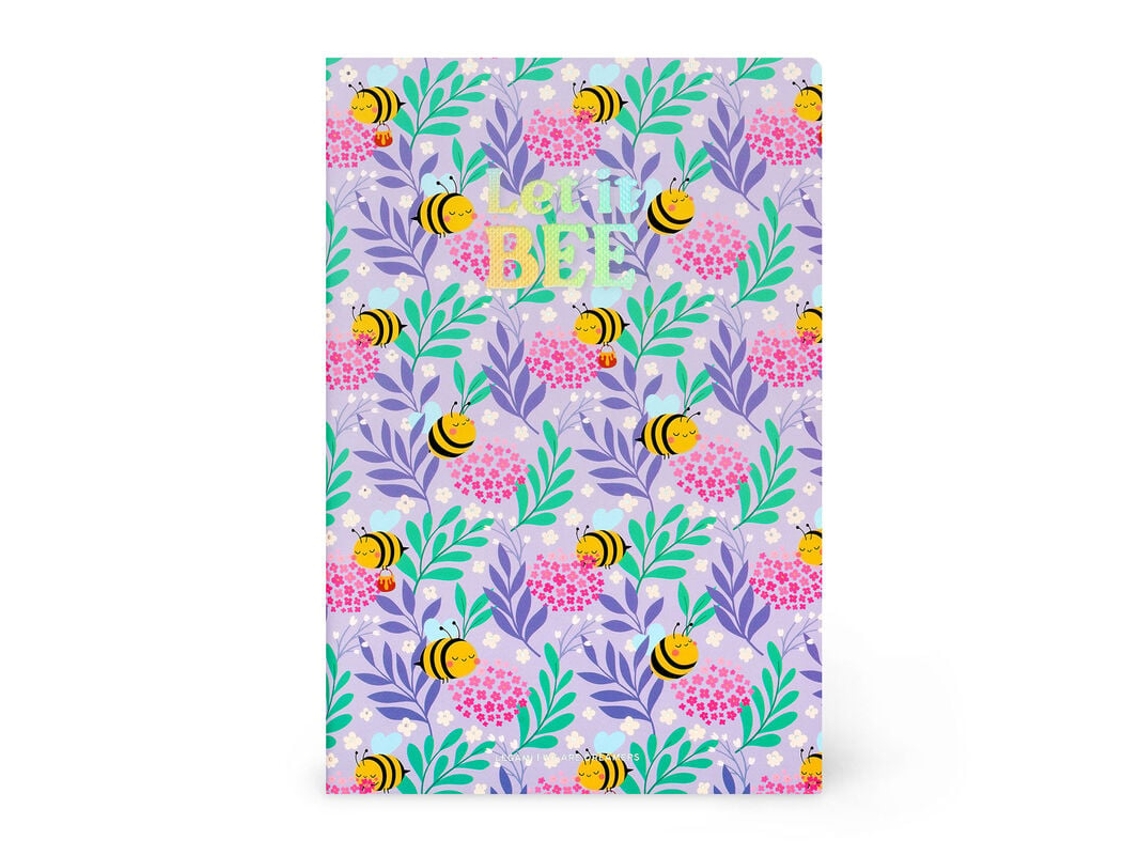 Cuaderno rayado Bee Legami A6
