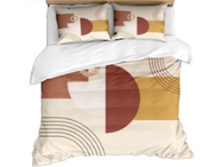 Juego Ropa Cama Piezas Funda Nórdica Microfibra Almohada Juego Material 240x260cm 240 X 260 Cm 65