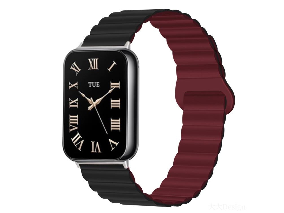Pulsera para Xiaomi Band 9 Pro / 8 Pro - Silicona magnética reversible - Cierre bicolor