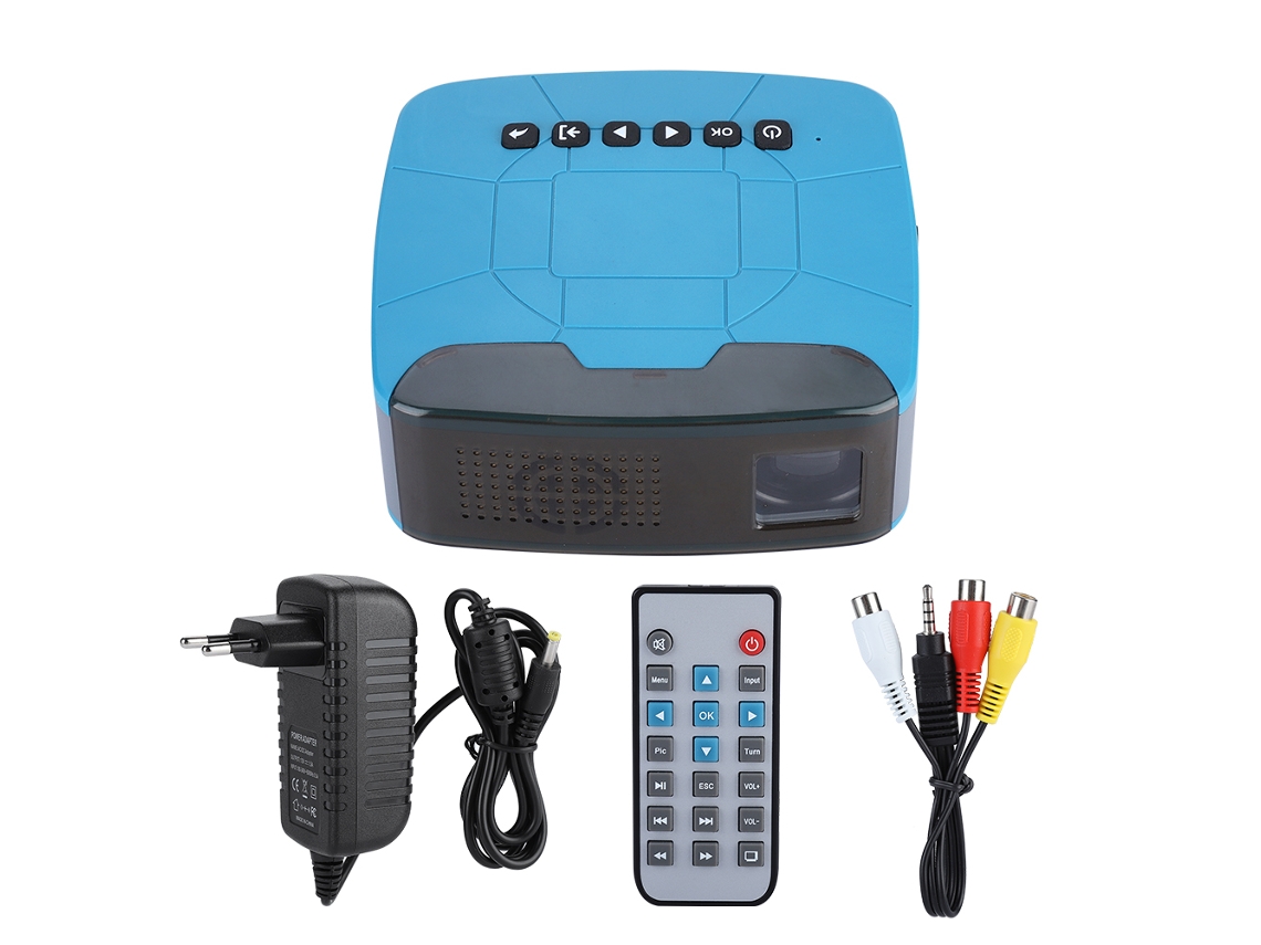 Projetor Mini LAXISCREED Hd 1080p Bateria Integrada